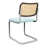 Cesca Armless Chair with Upholstered Seat