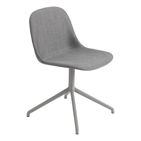 Fiber Upholstered Swivel Side Chair