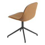 Fiber Upholstered Swivel Side Chair