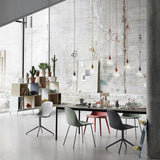 Fiber Swivel Side Chair