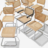 Cesca Cane Woven Armless Chair