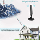 Camkey HDTV Antenna Indoor, Digital TV Antenna with Amplifier Signal Booster Up to 120 Miles, Support 4K 1080P HD VHF UHF for Local Channels