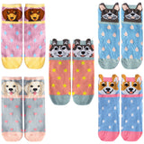 Women's Animal Socks, 5 Pairs