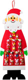 2021 Advent Calendar Felt Santa