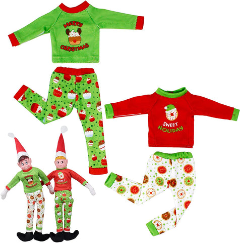 Santa Couture Ugly Sweaters for Elf Doll