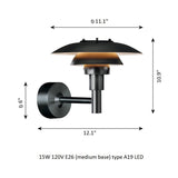 PH 3-2 1/2 Wall Sconce