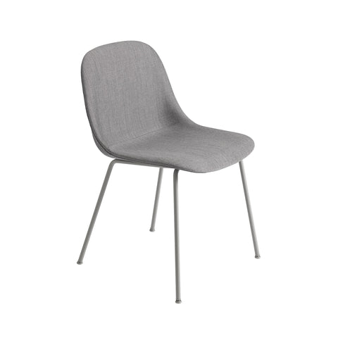Fiber Upholstered Side Chair with Tube Base