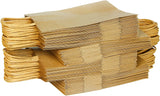 100 Piece Christmas Kraft Paper Gift Bags