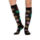 Women's Patterned Socks, 5 Pairs