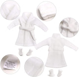 Santa White Elf Bathrobe, 2 Pcs