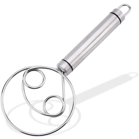Danish Dough Whisk Kitchen Hand Mixer, Stainless Steel Danish Whisk, Bread Whisk, Bread Pizza Biscuits Making Tools