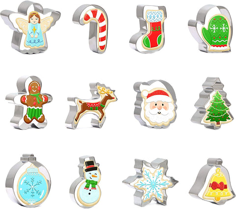 Christmas Cookie Cutter Set 12 PCS
