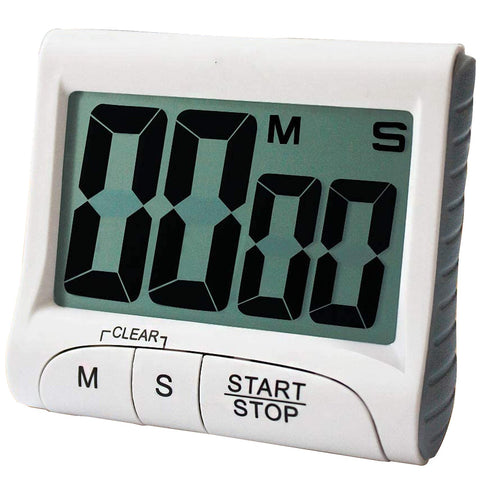 Kitchen Timer & Stopwatch, with 3\xe2\x80\x9d Large Display, Loud Beep, Countdown Kitchen Timer