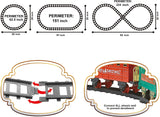 Train Carriage Set with Miniatures