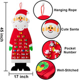 2021 Advent Calendar Felt Santa