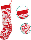 Christmas Knit Stockings, 4 Pcs