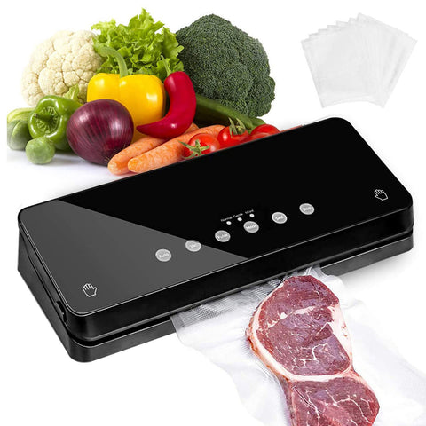 Automatic Food Vacuum Sealer Machine, Food Vacuum Sealer for Food Preservation, Dry & Moist Food Modes