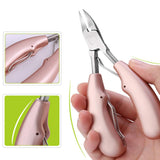 Nail Clippers, Precision Toenail Clippers for Thick or Ingrown Toenails Golden