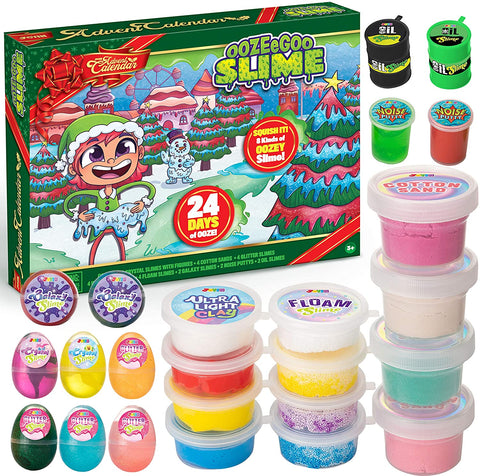 2021 Christmas Advent Calendar with 24 Slimes