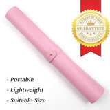 Leather Desk Pad Protector,Mouse Pad,Office Desk Mat,\xef\xbc\x8831.5in*15.7in \xef\xbc\x89 Non-Slip PU Leather Desk Blotter,Laptop Desk Pad,Waterproof Desk Writing Pad for Office and Home-pink