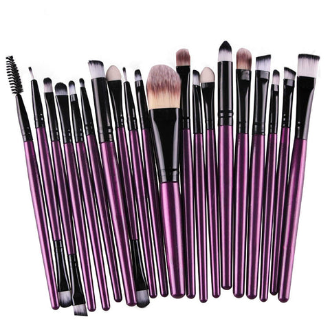 Make up Brushes, 20 PCS Make up Brush Set tools Make up Kit Wool Brush Set