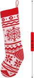 Christmas Knit Stockings, 4 Pcs