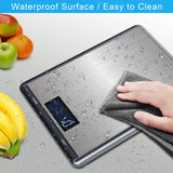 Food Kitchen Scale, Digital Grams and Ounces for Weight Loss, Baking, Cooking, Keto and Meal Prep,