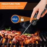 AQwzh PRO TP06 Meat Thermometer, Instant Read Thermometer, Meat Thermometer, Food Thermometer,Candy Thermometer, for Kitchen BBQ Grill Smoker Meat Coffee Oil Milk Yogurt Temperature