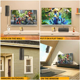 Camkey TV Antenna, Amplified Indoor Outdoor TV Antenna,Strongest Signal Amplified Booster, 280 Miles Portable HDTV Antenna 4K 1080P Ultra HD Channel for All TV