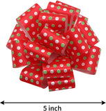 24 Christmas Gift Wrap Ribbon Pull Bows