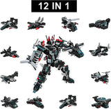 2021 Advent Calendar Robot Construction Vehicles Building Blocks