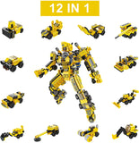 2021 Advent Calendar Robot Construction Vehicles Building Blocks