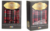 10” Christmas No Snap Party Favor (Plaid)