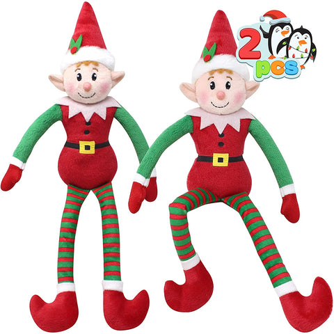 Santa's Little Helper Plush Doll Christmas Elf