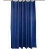 NIUTA Shower Liner, Standard Shower Curtain Liner Fabric 72 x 72 inch Full Size, Hotel Quality, Washable,Water Proof, Bathroom Curtains with Grommets, Dark Blue