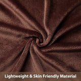 Bedding Fleece Blanket Queen Size Grey 300GSM Luxury Bed Blanket Fuzzy Soft Blanket Microfiber