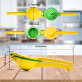 Premium Quality Metal Lemon Squeezer, Lime Juice Press, Manual Press Citrus Juicer For Squeeze The Freshest Juice
