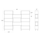 Chicago 8 Box Shelving Unit