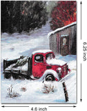 72 Pcs Snowy Town Greeting Cards