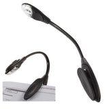Clip on Book Light for Reading in Bed, LED Reading Light for Books and Kindles, 25 Hour Run Time, Black