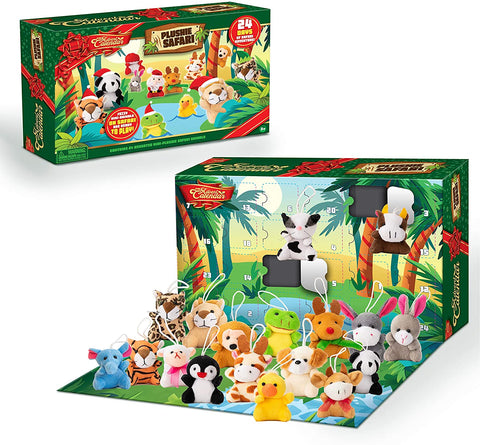 2021 Advent Calendar Animal Plush Toys