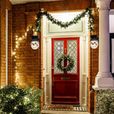 2 Pcs Christmas Snowman Porch Light Cover