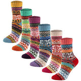 6 Piece Christmas Wool Socks