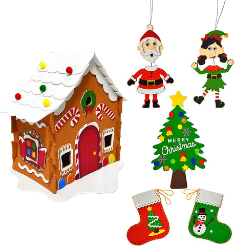Christmas Art and Craft Kit DIY 3D Set