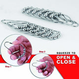 12 Pcs Shower Curtain Hooks