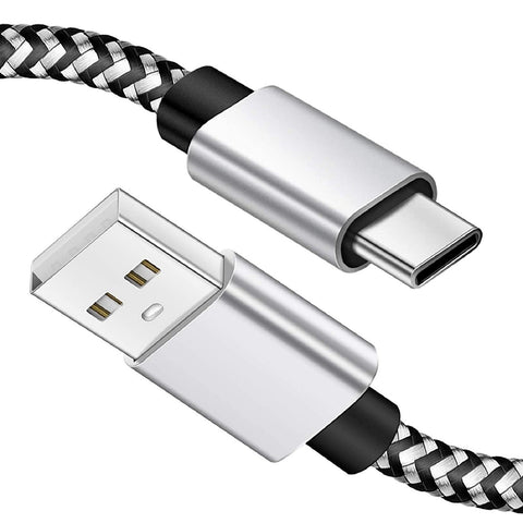 (3 Pack 3.3ft+6.6ft+10ft)USB Type C Cable