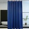 NIUTA Shower Liner, Standard Shower Curtain Liner Fabric 72 x 72 inch Full Size, Hotel Quality, Washable,Water Proof, Bathroom Curtains with Grommets, Dark Blue