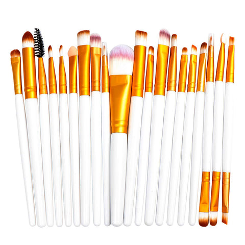 Makeup Brushes, 20 PCS Makeup Brush Set tools Make-up Toiletry Kit Wool Makeup Brush Set