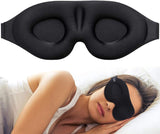Sleep Mask for Women Men, Eye Mask for Sleeping 3D Contoured Cup Blindfold, Upgraded Eye Cover with Adjustable Strap, Blockout Light, Eye Pillow Soft Comfy Eye Shade for Nap Travel Night Shift