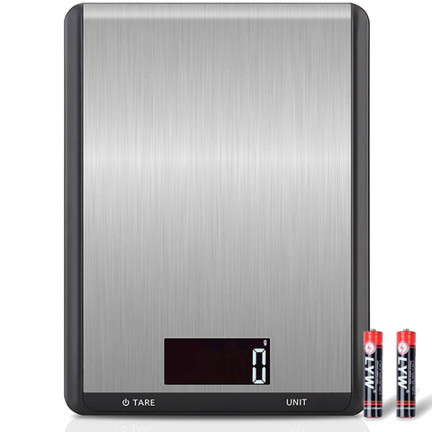 Food Kitchen Scale, Digital Grams and Ounces for Weight Loss, Baking, Cooking, Keto and Meal Prep,